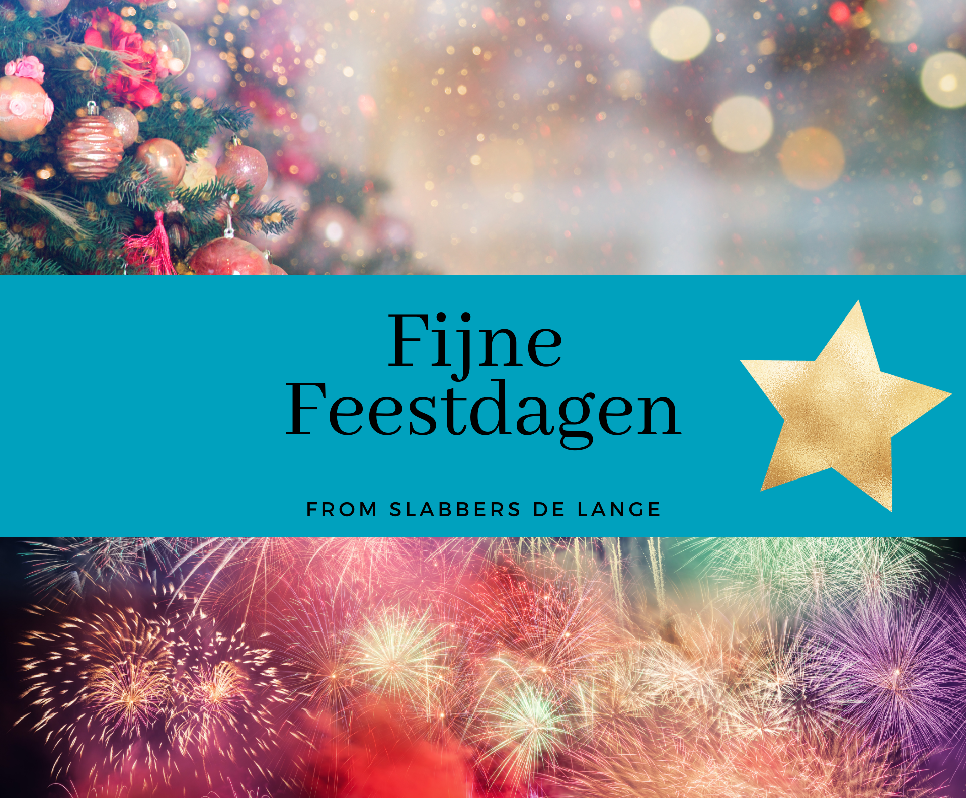 Fijne feestdagen - Slabbers De Lange